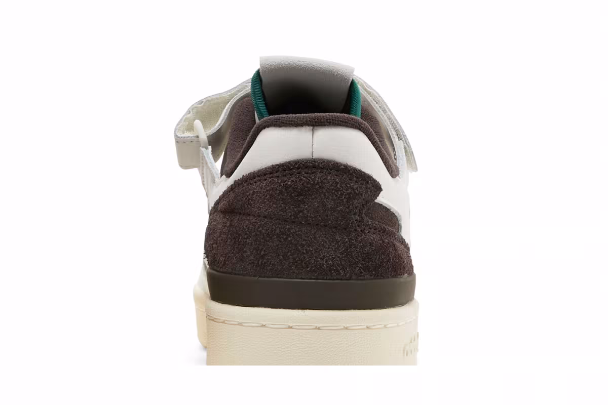 adidas Forum 84 Low Cream White Collegiate Green, view 8