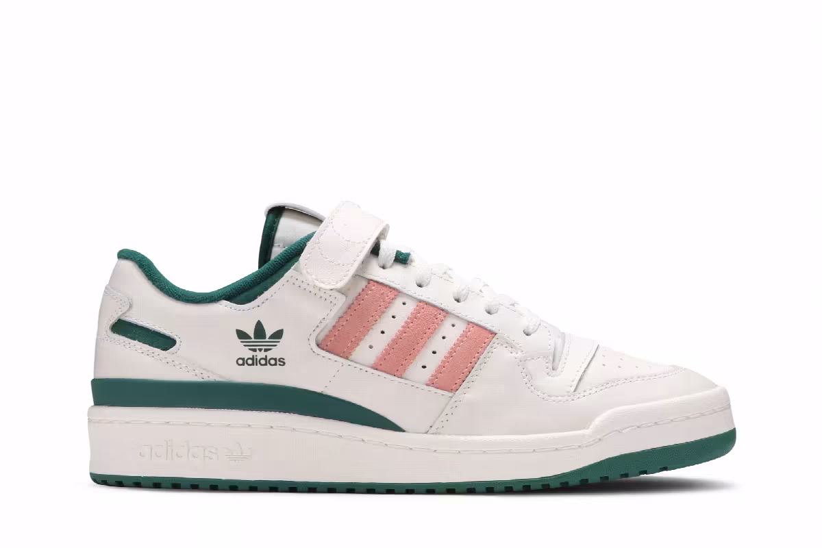 adidas Forum 84 Low Collegiate Green Glow Pink, view 2