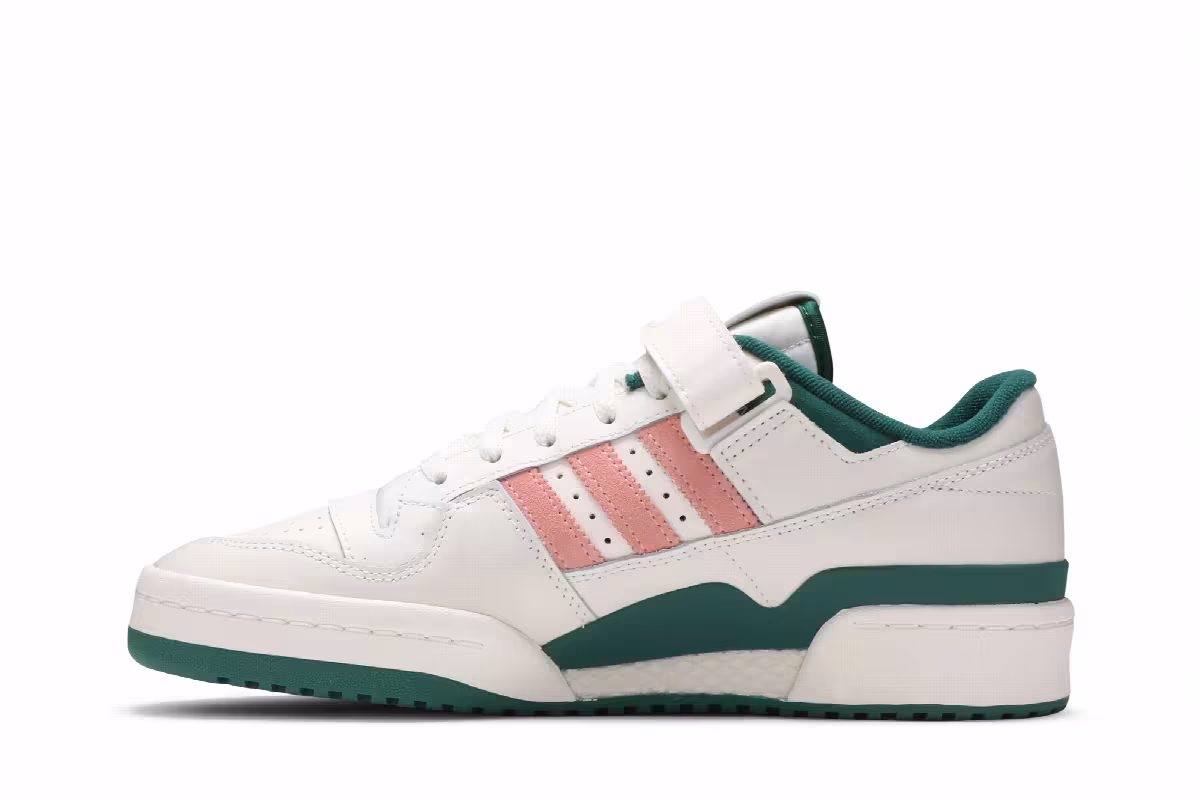 adidas Forum 84 Low Collegiate Green Glow Pink, view 4