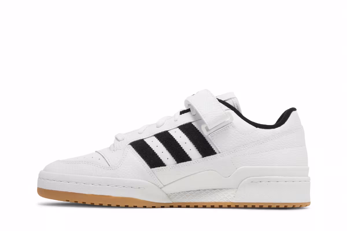 adidas Forum Low White Black, view 4