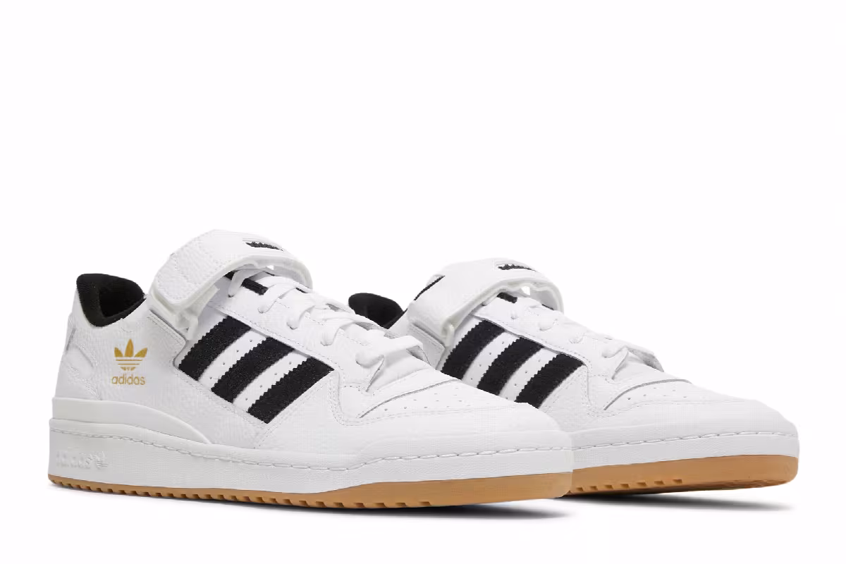 adidas Forum Low White Black, view 9