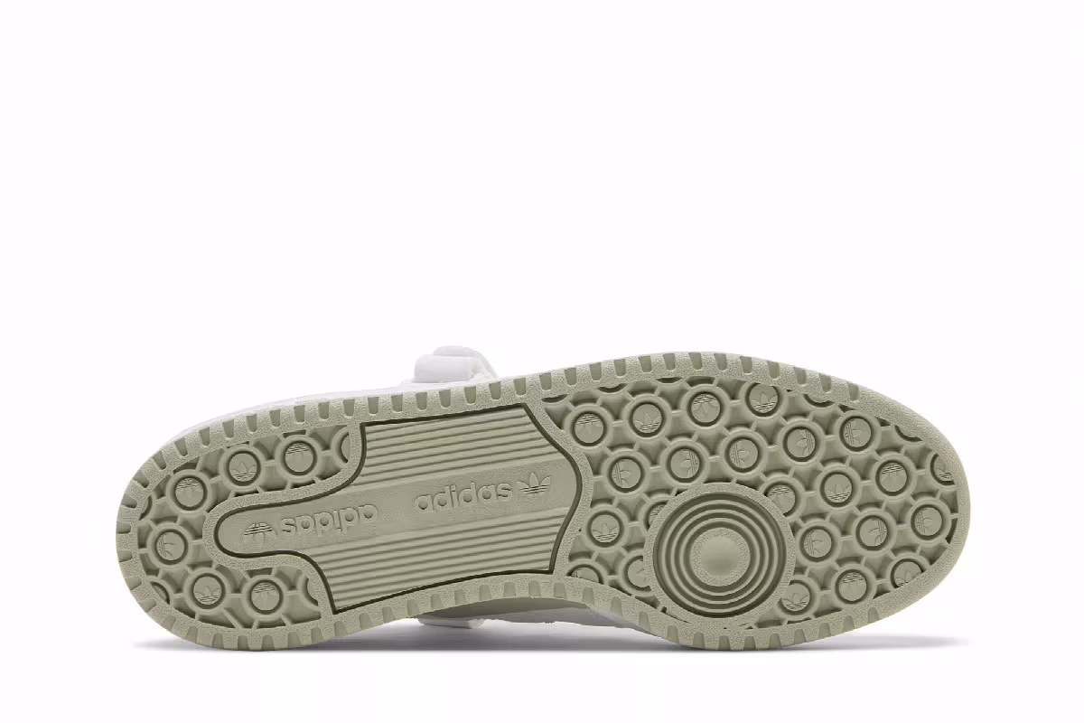 adidas Forum Low White Halo Green, view 5