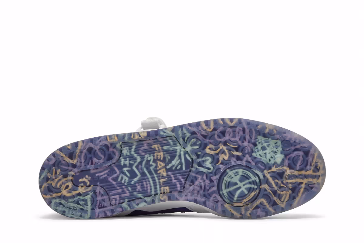 Donovan Mitchell x adidas Forum Low Collegiate Purple, view 5