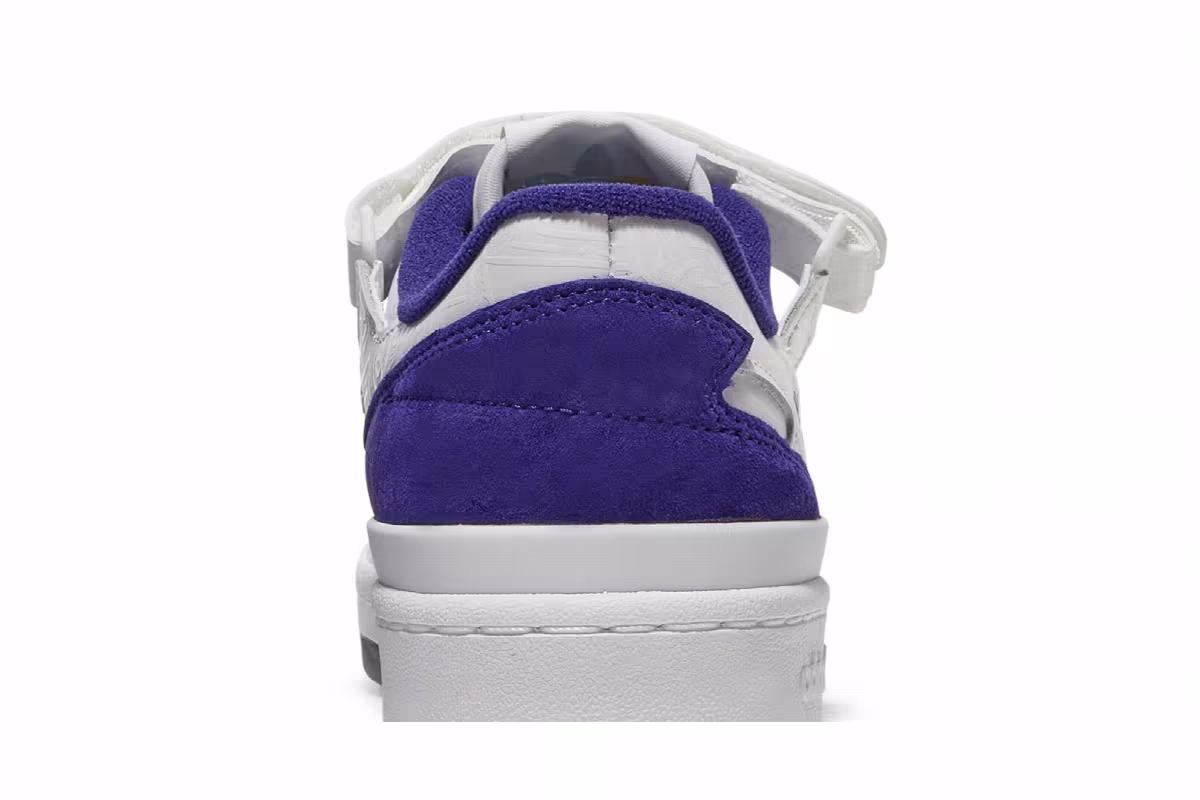 Donovan Mitchell x adidas Forum Low Collegiate Purple, view 8