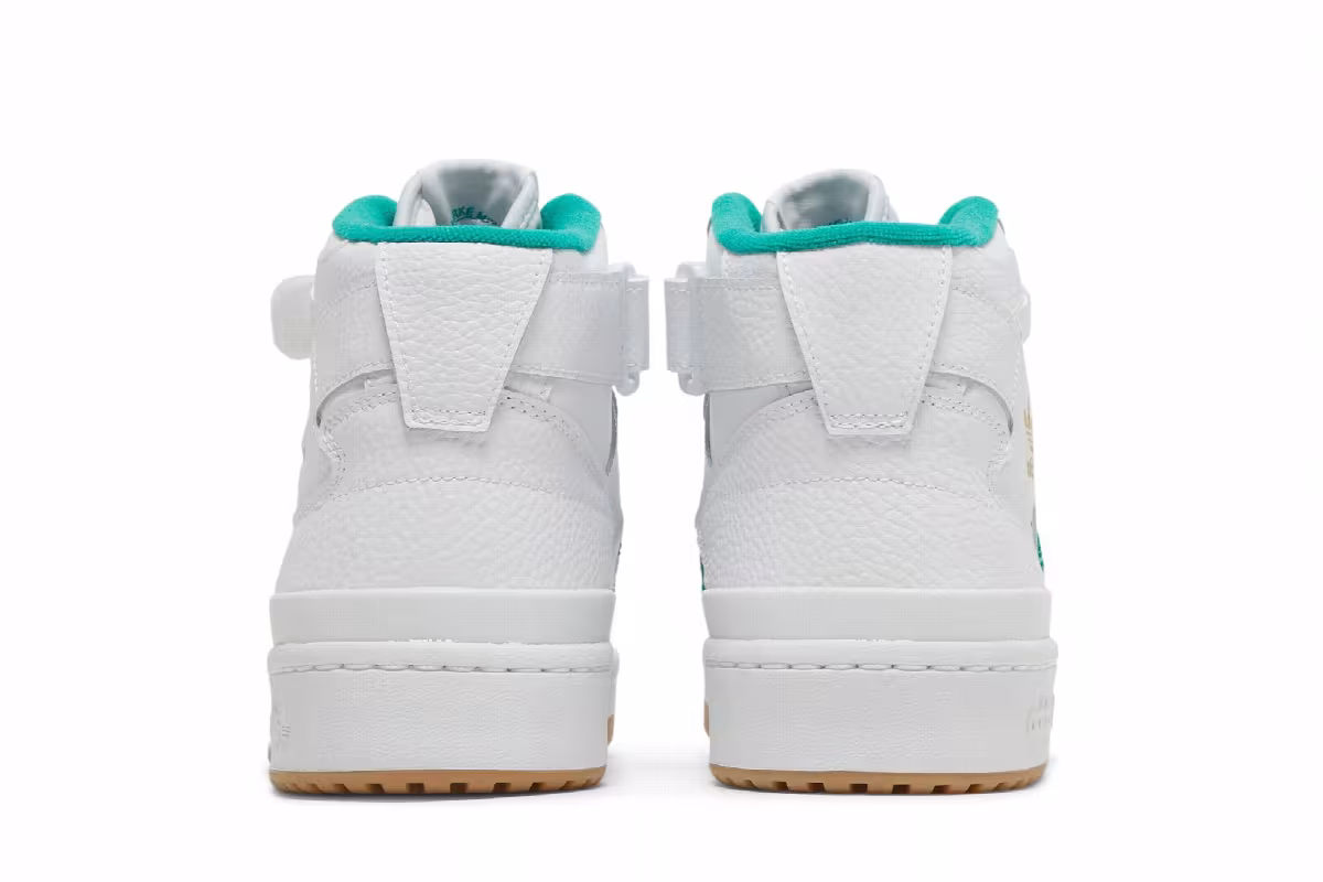 adidas Forum Mid White Teal, view 7