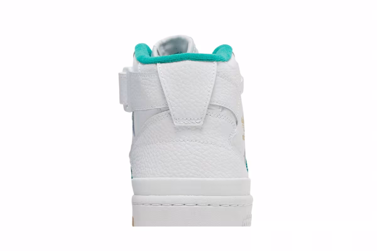 adidas Forum Mid White Teal, view 8