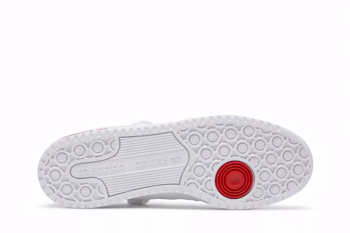 adidas Forum Low Cloud White Red, view 5