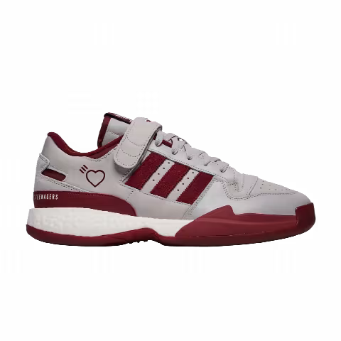 Human Made x adidas Forum Low 'Grey Burgundy'