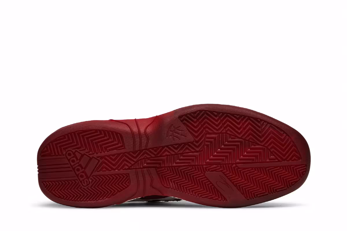 Human Made x adidas Forum Low Grey Burgundy, view 5