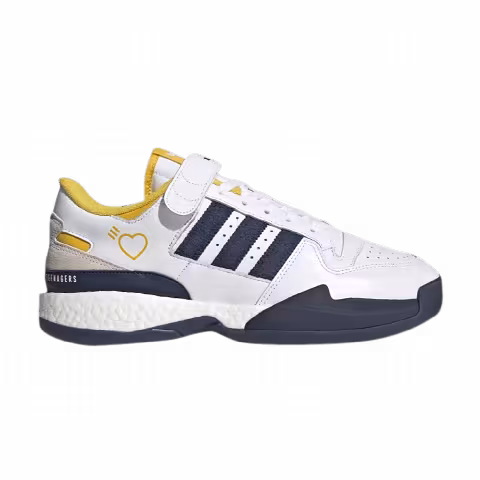 Human Made x adidas Forum Low 'Hazy Yellow Navy'
