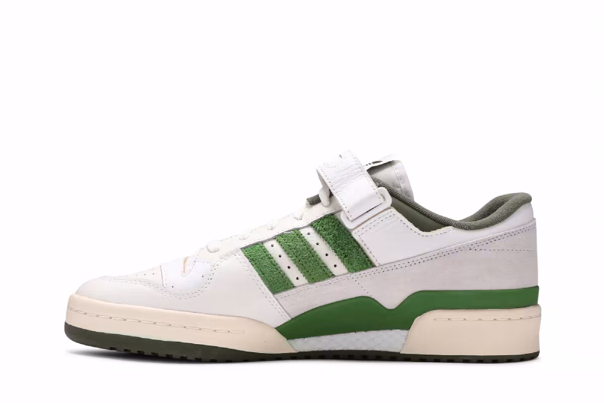 adidas Forum 84 Low White Crew Green, view 4