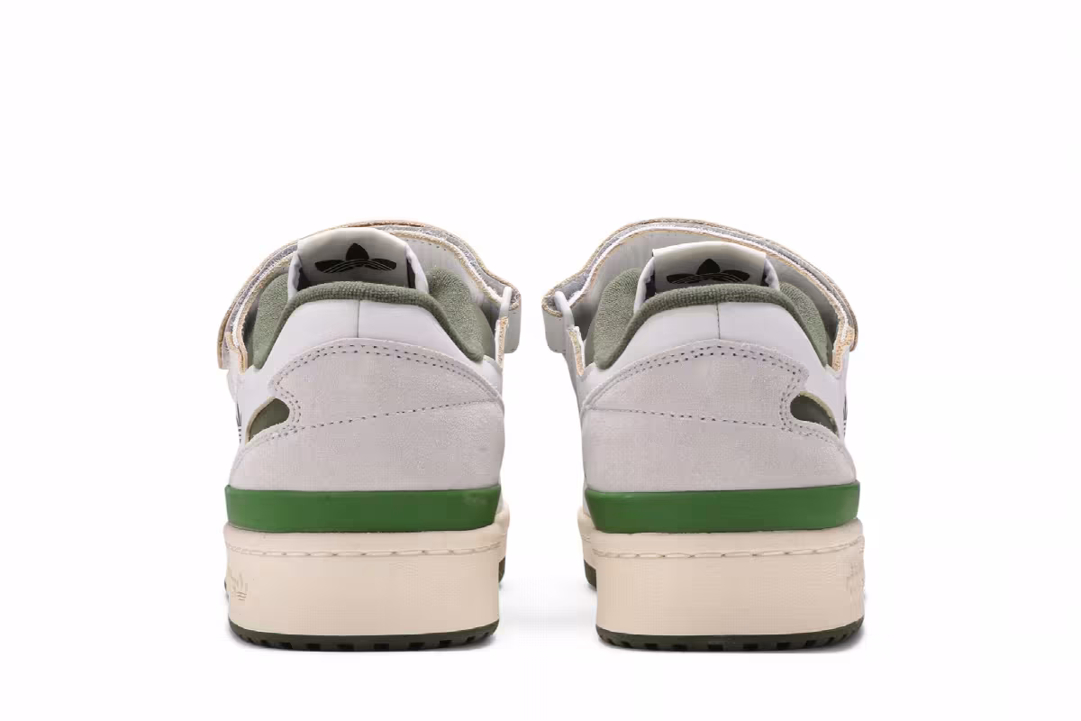 adidas Forum 84 Low White Crew Green, view 7