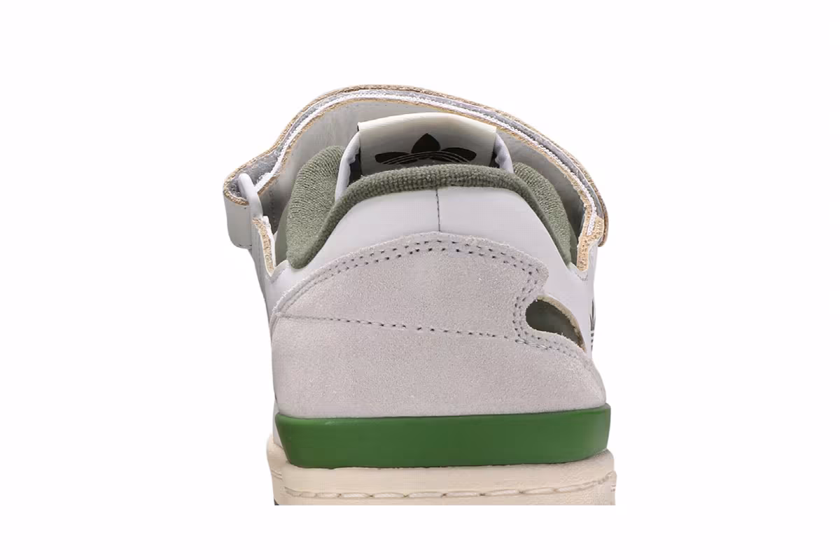 adidas Forum 84 Low White Crew Green, view 8