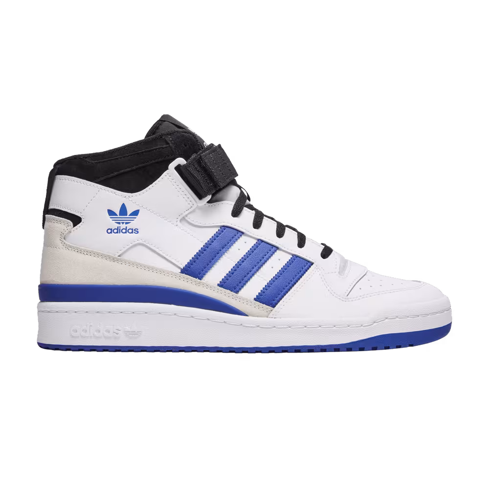Adidas Forum Mid White Royal Blue