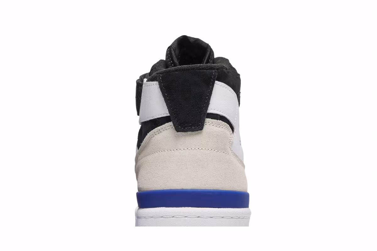 Adidas Forum Mid White Royal Blue, view 8