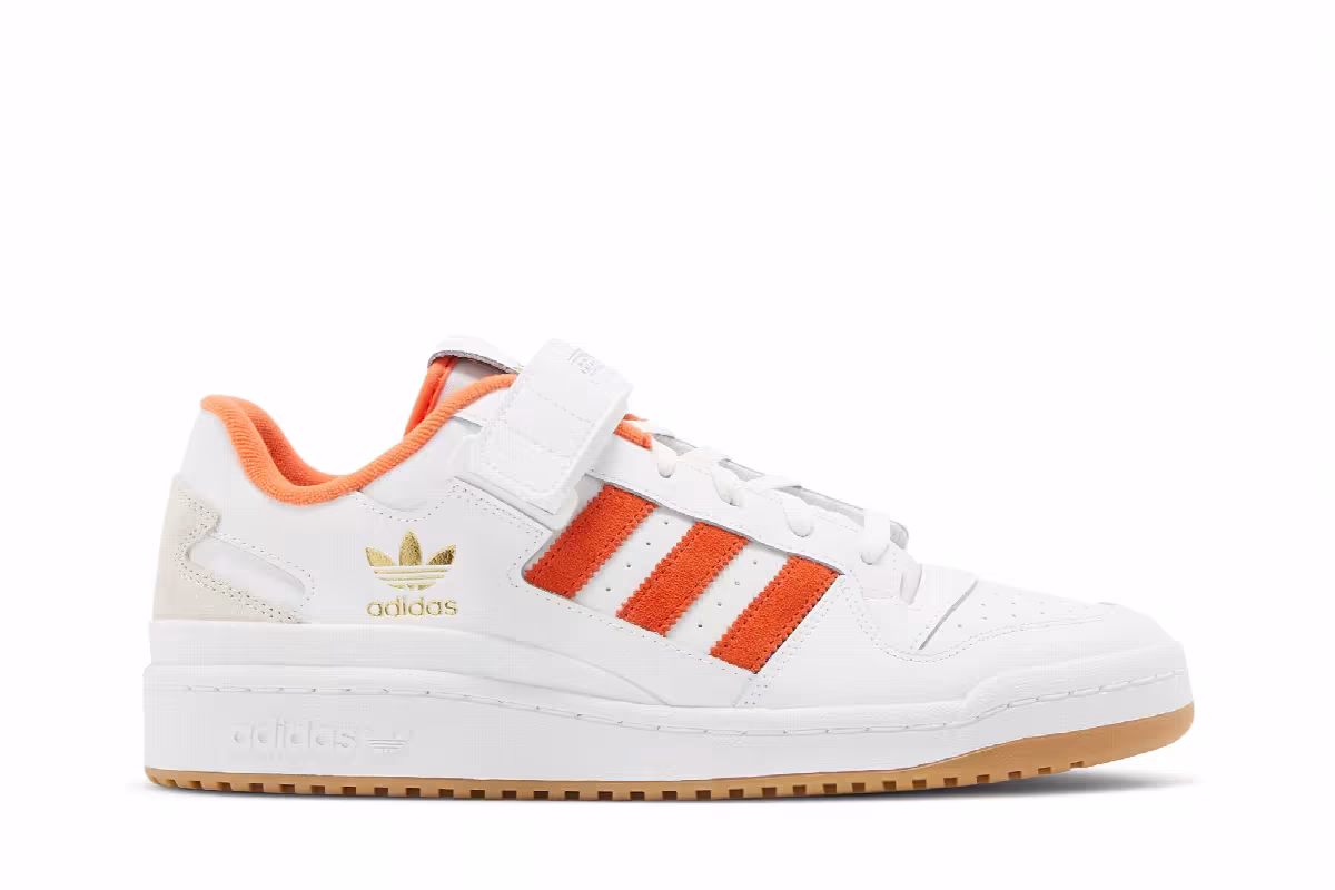 Adidas Forum Low White True Orange, view 2
