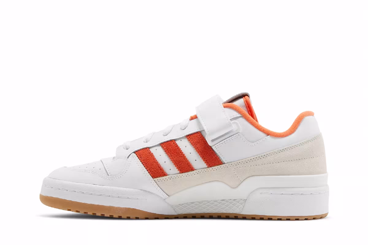 Adidas Forum Low White True Orange, view 4