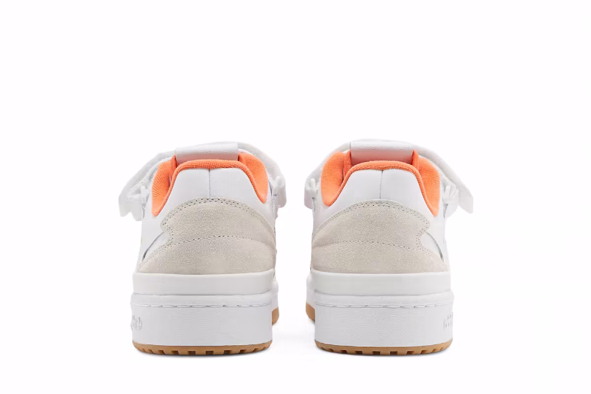 Adidas Forum Low White True Orange, view 7