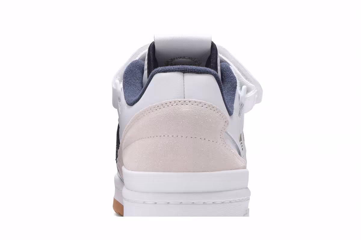 Adidas Forum Low White Crew Navy, view 8