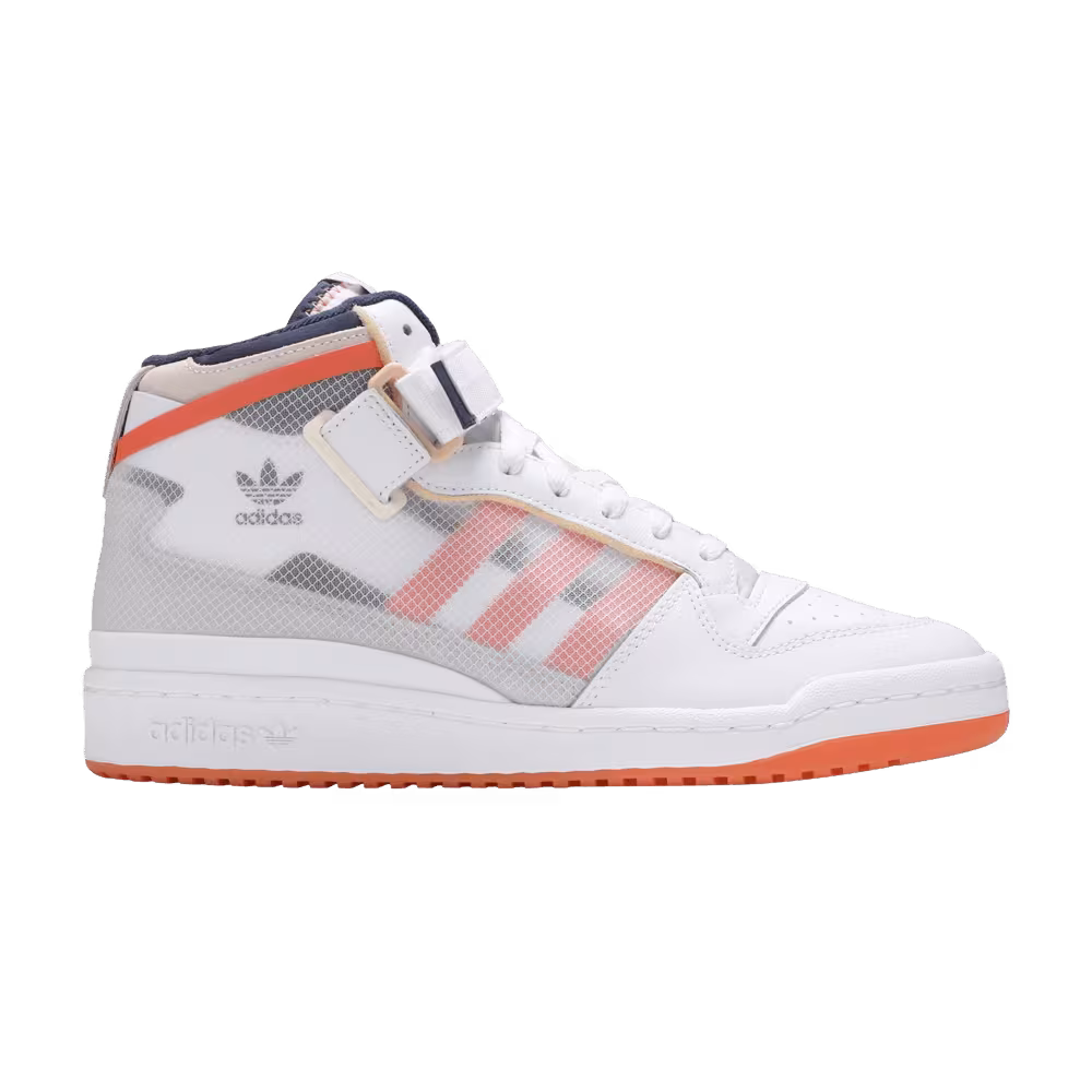 Adidas Forum Mid TT White Acid Orange