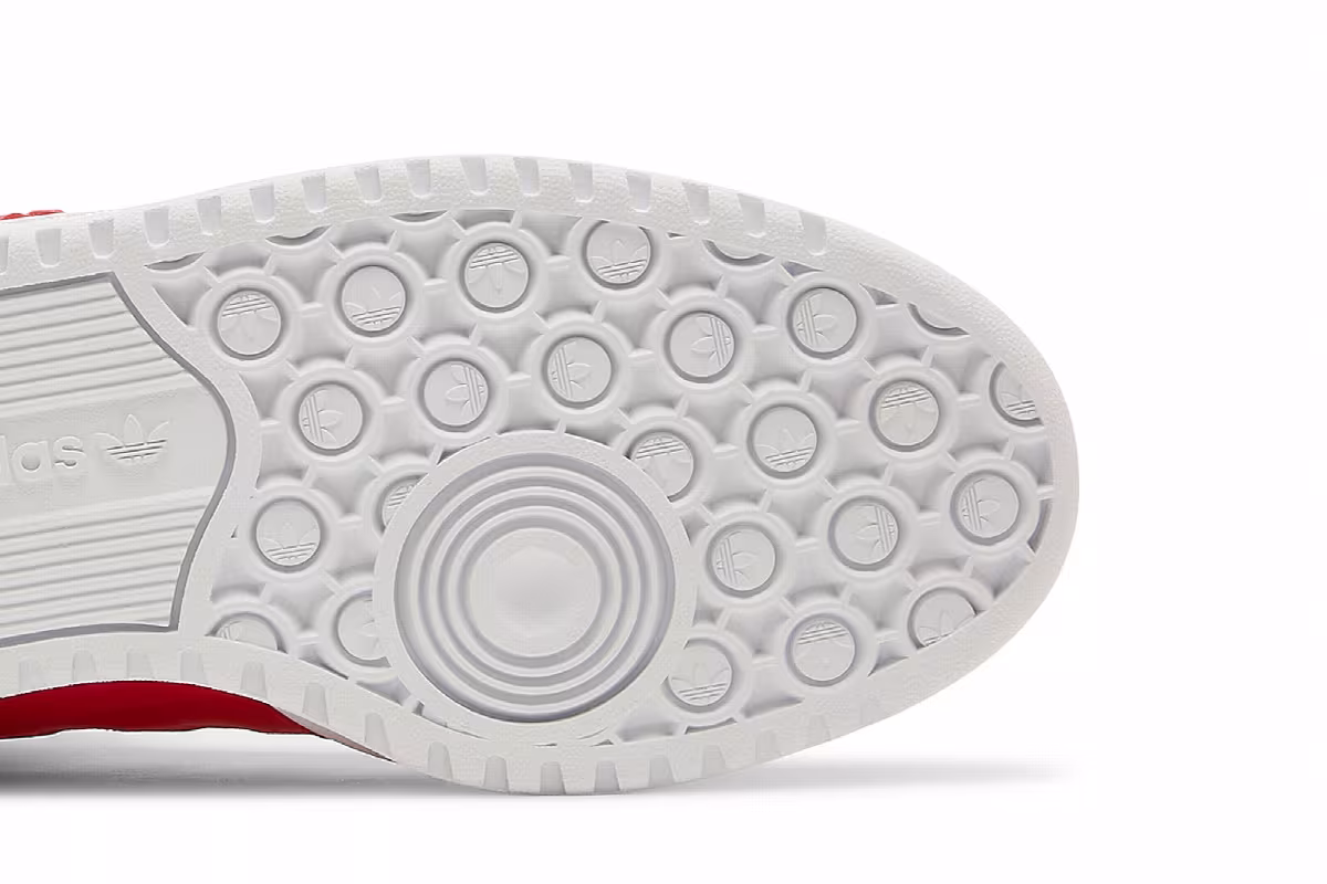 adidas Forum Mid Red, view 6
