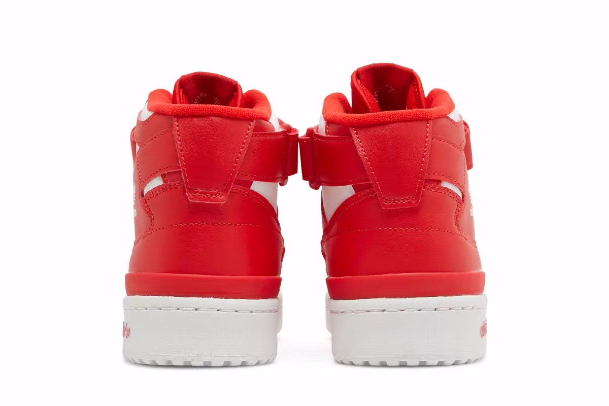 adidas Forum Mid Red, view 7