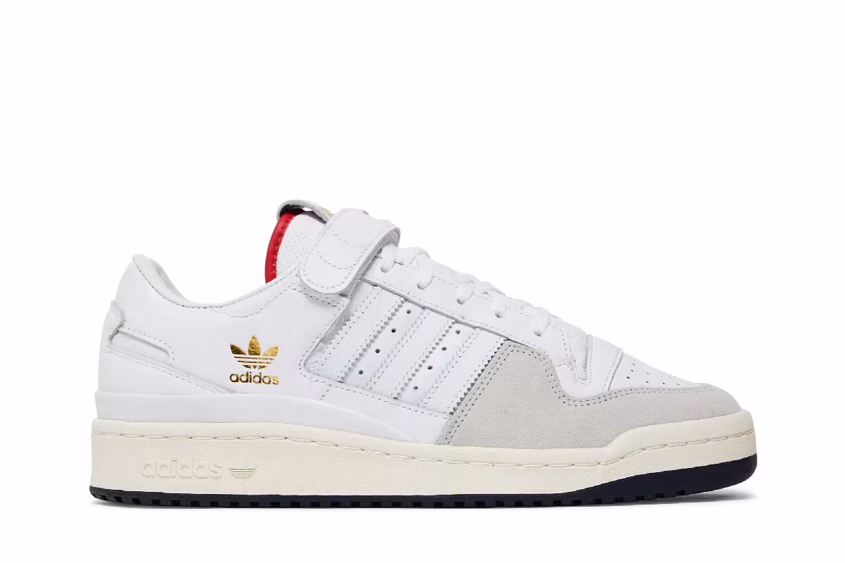 Sneakersnstuff x adidas Forum 84 Low Core White, view 2