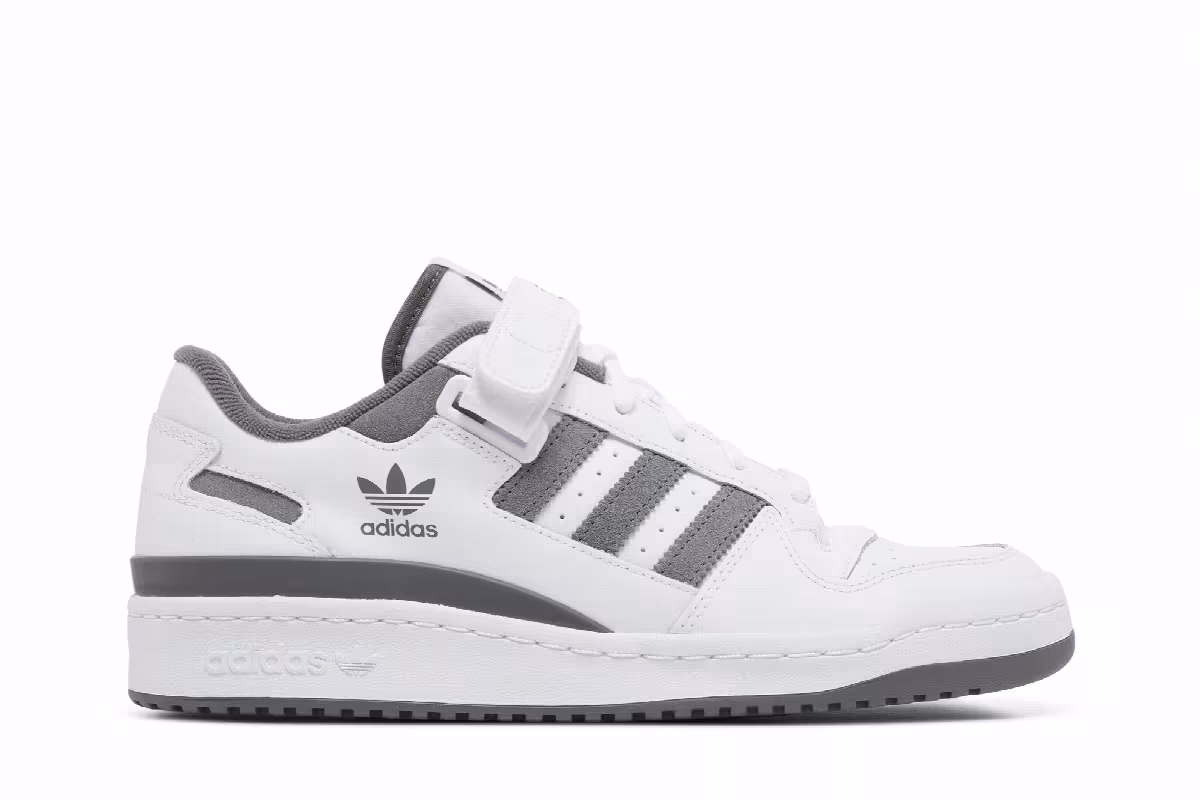 Adidas Forum Low White Grey, view 2