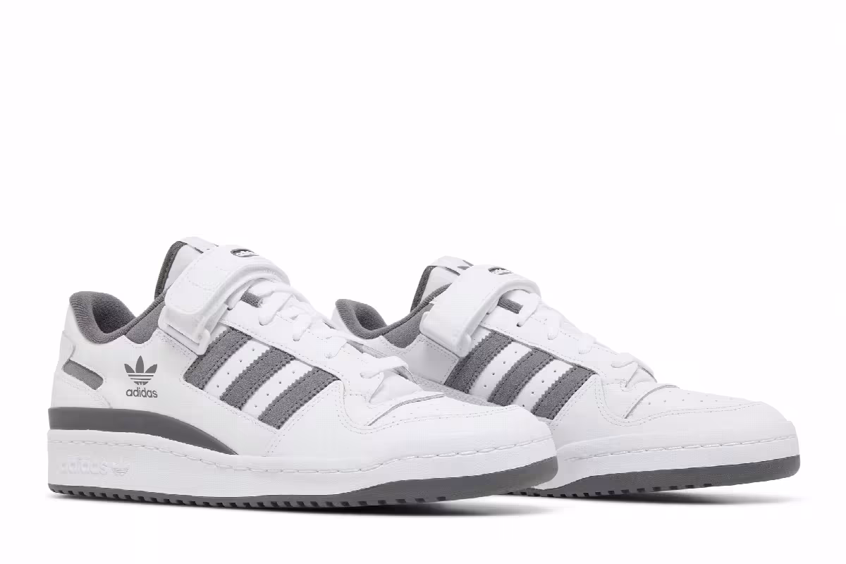 Adidas Forum Low White Grey, view 9
