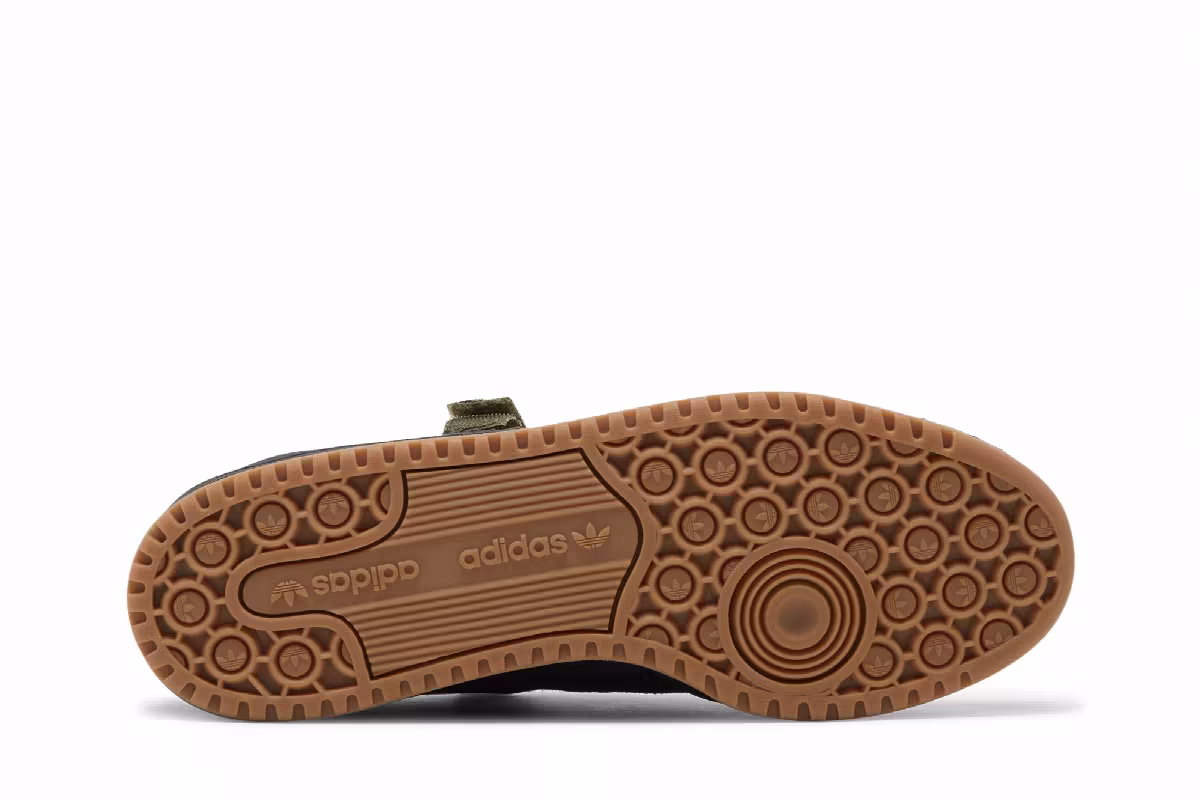 Adidas Forum Low Black Focus Olive, view 5