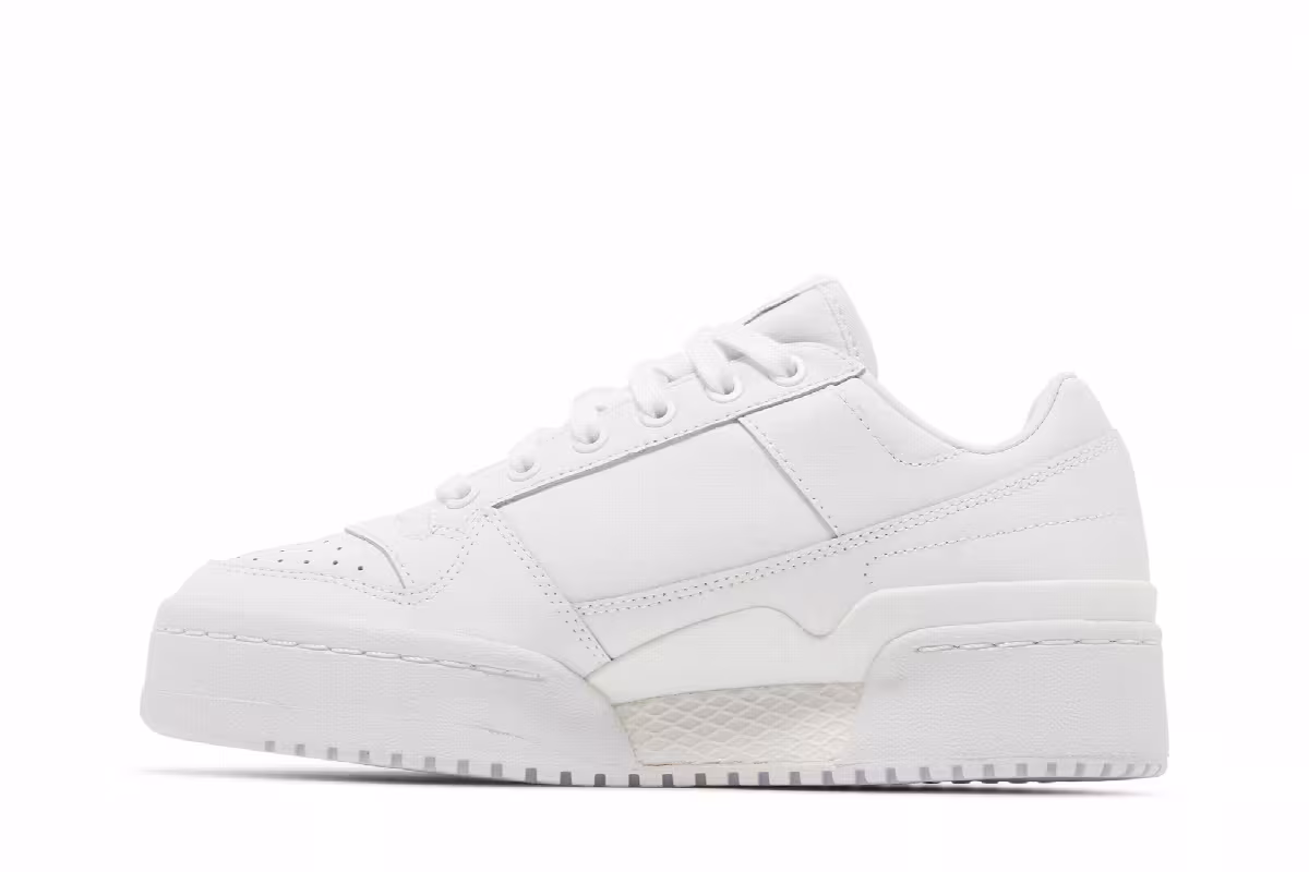adidas Women's Forum Bold Triple White, view 4