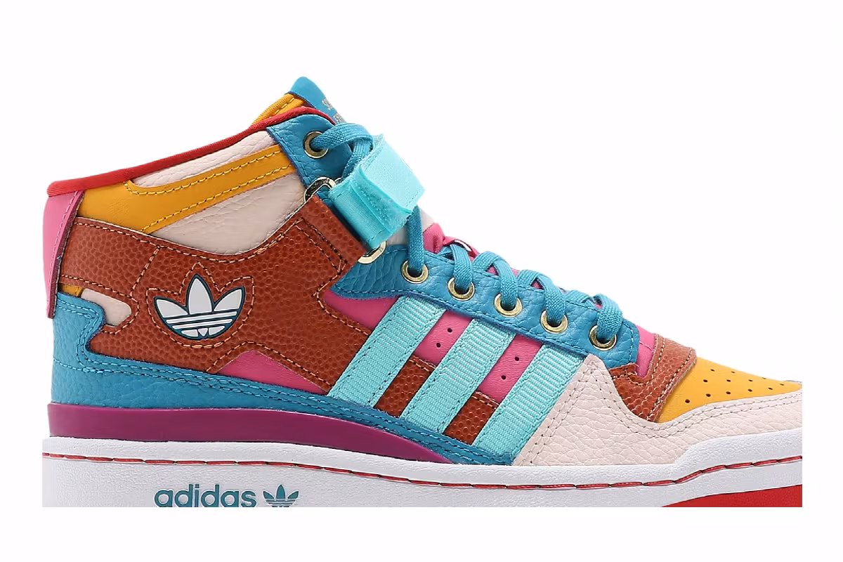 S.E.E.D. x adidas Women's Forum Mid Multi, view 3