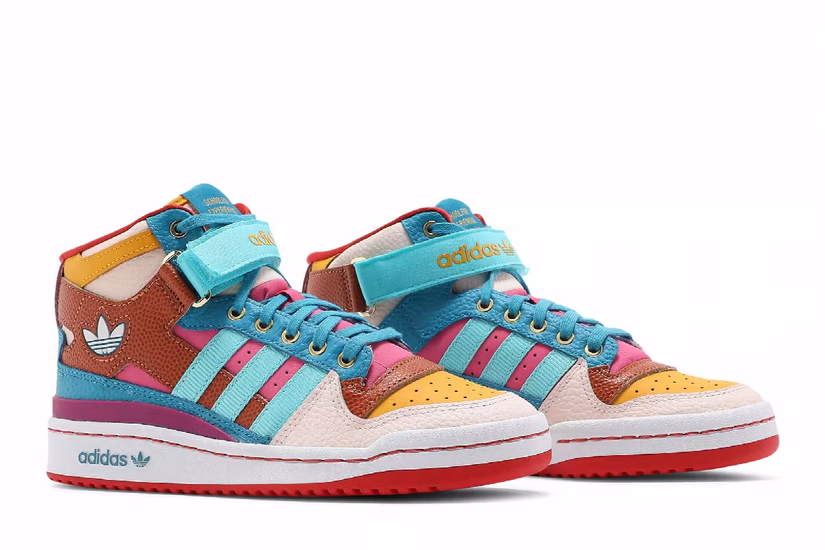 S.E.E.D. x adidas Women's Forum Mid Multi, view 9