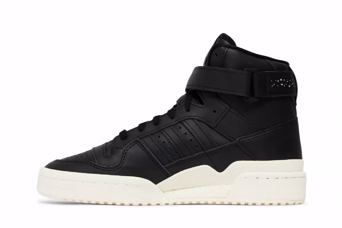 Adidas Women's Forum 84 High Black Sparkle, view 4