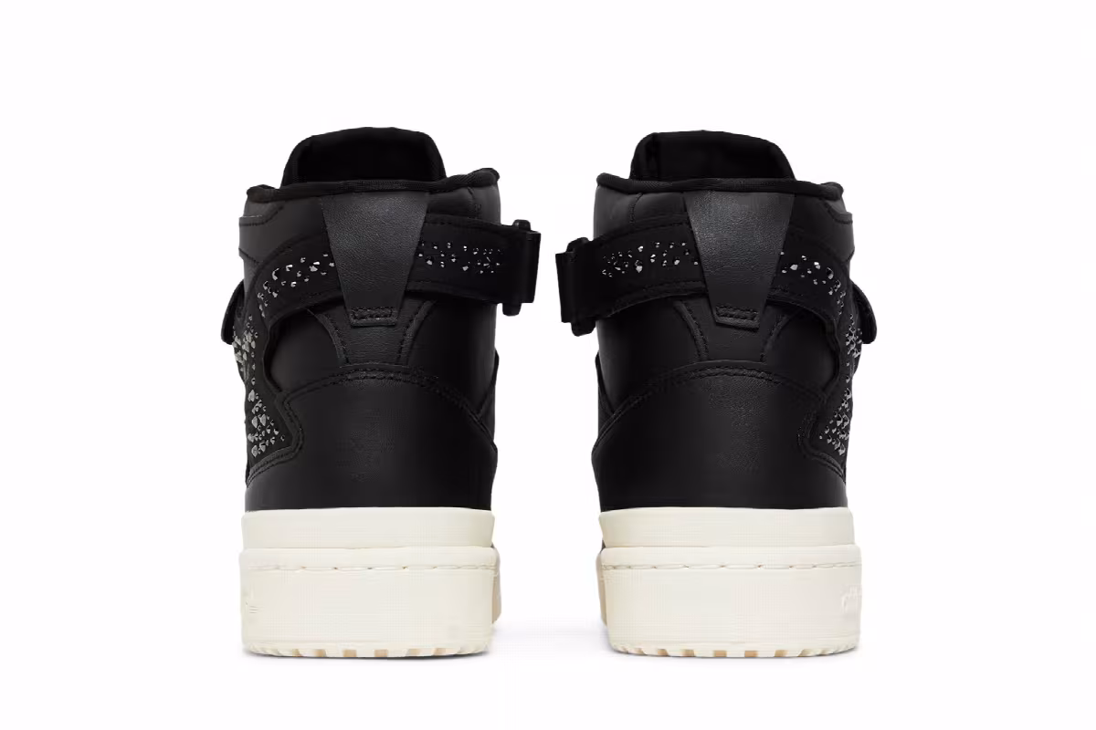 Adidas Women's Forum 84 High Black Sparkle, view 7