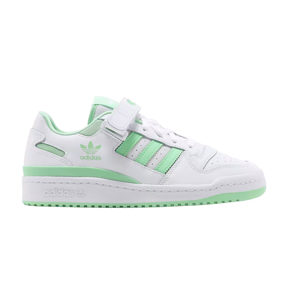 adidas Women's Forum Low White Glory Mint