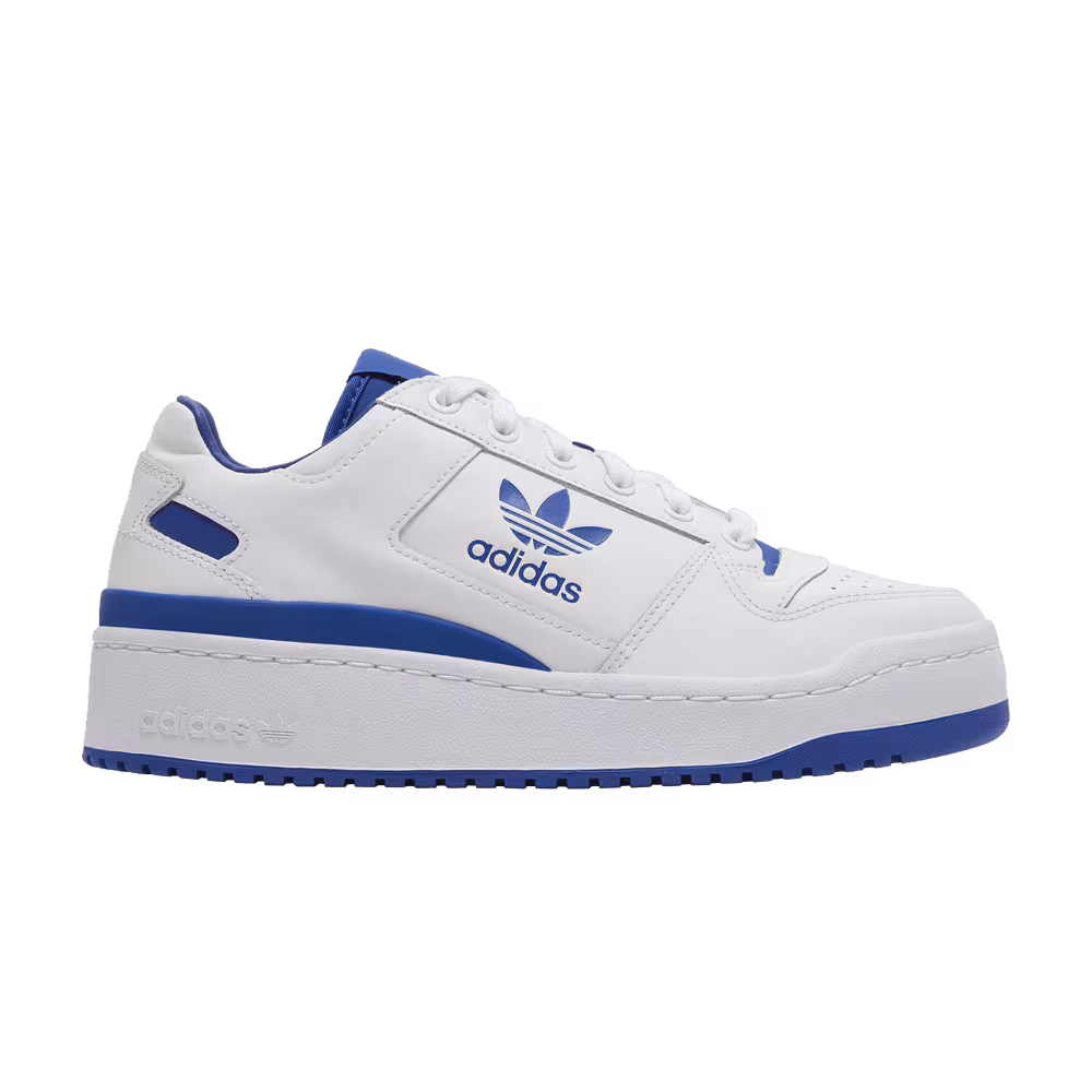 Adidas Women's Forum Bold White Royal Blue
