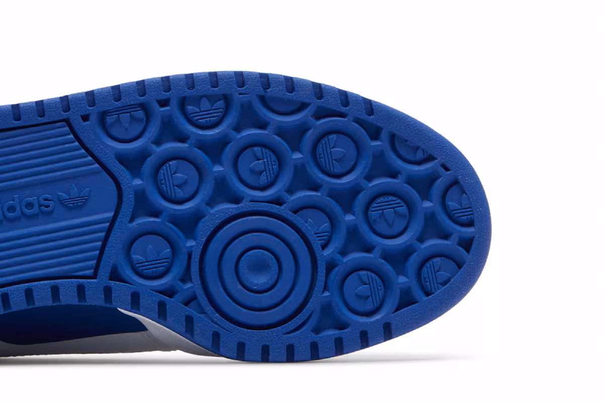 Adidas Women's Forum Bold White Royal Blue, view 6