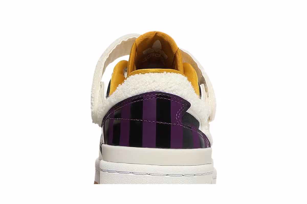 Girls Are Awesome x adidas Women's Forum Low White Purple Beauty, view 8