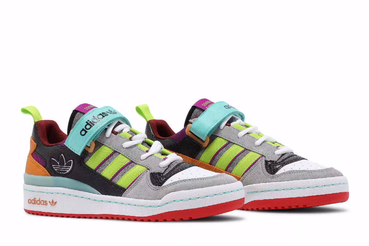 S.E.E.D. x adidas Women's Forum Low Multi, view 9