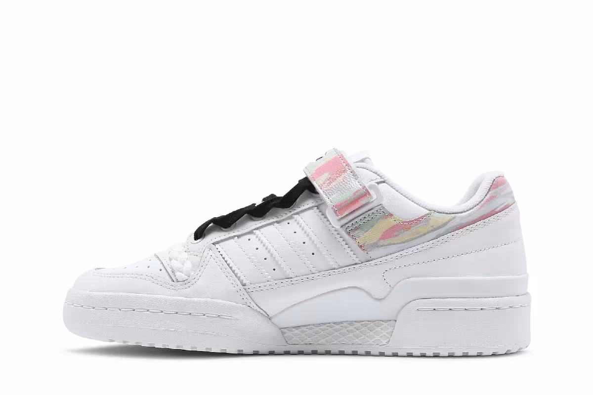 Adidas Women's Forum Low I Love Dance - Frozen Green Pink, view 4