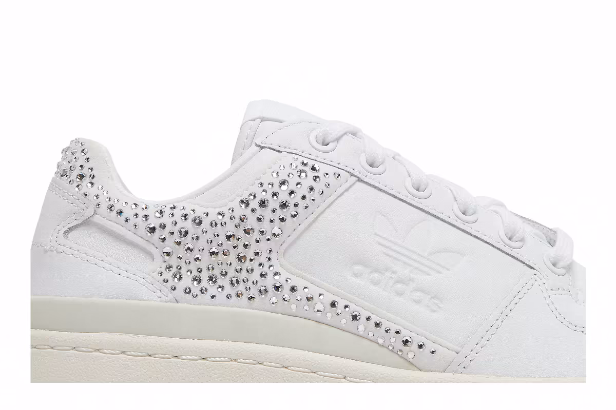 Adidas Women's Forum Bold Sparkly Crystals, view 3
