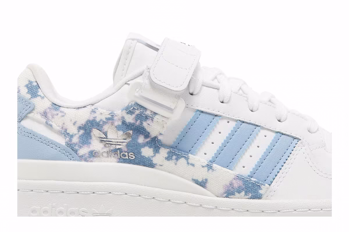 Adidas Women's Forum Low Floral - Ambient Sky, view 3
