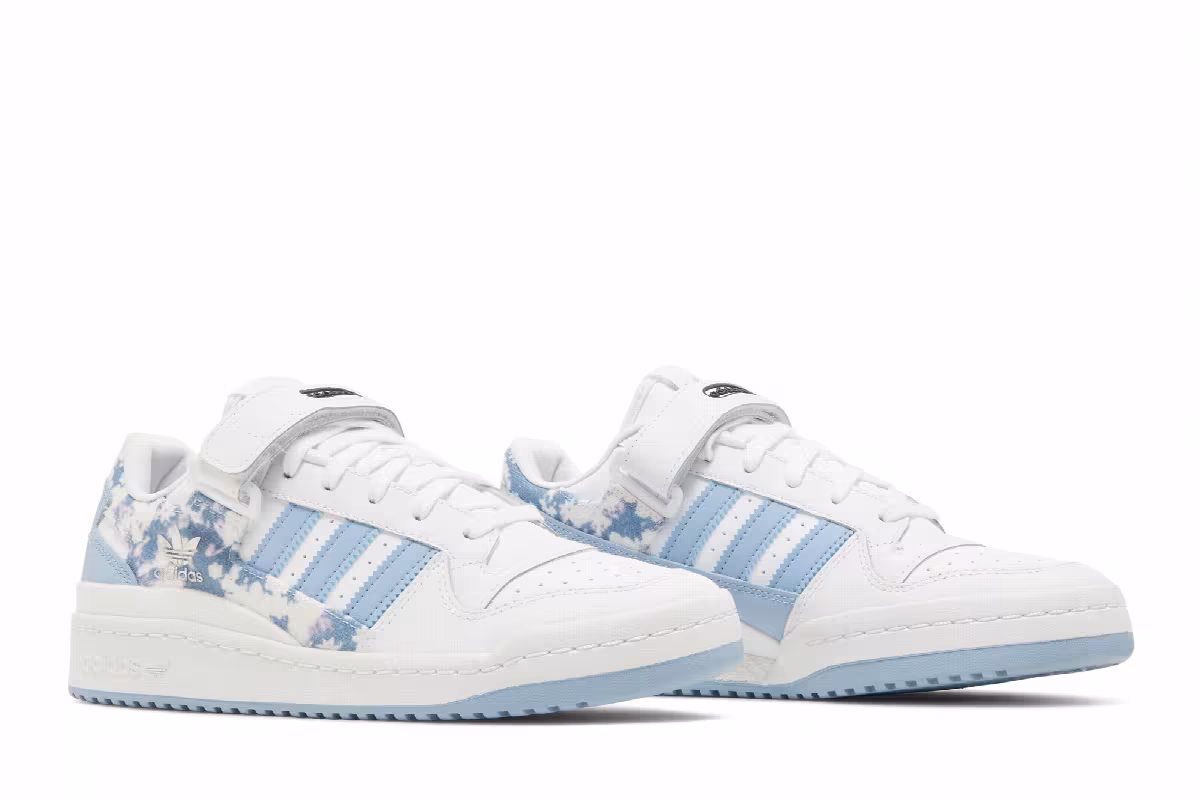 Adidas Women's Forum Low Floral - Ambient Sky, view 9
