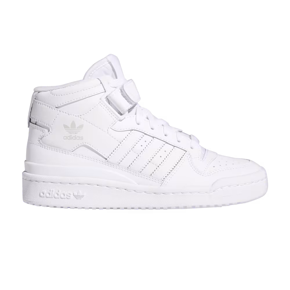 Adidas Forum Mid J Triple White