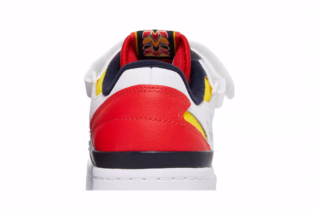 Adidas Forum Low J Legend Ink Red, view 8