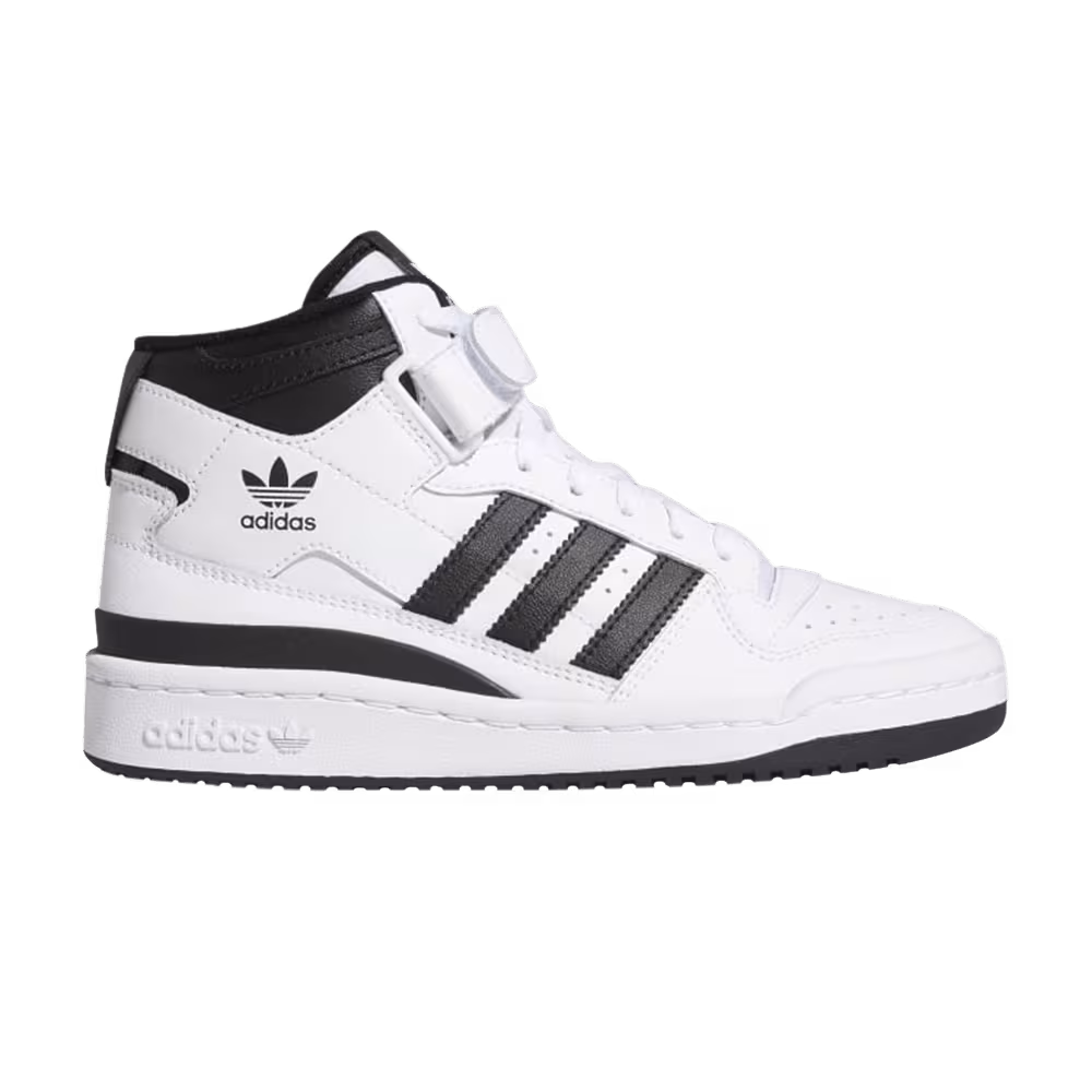 Adidas Forum Mid J White Black