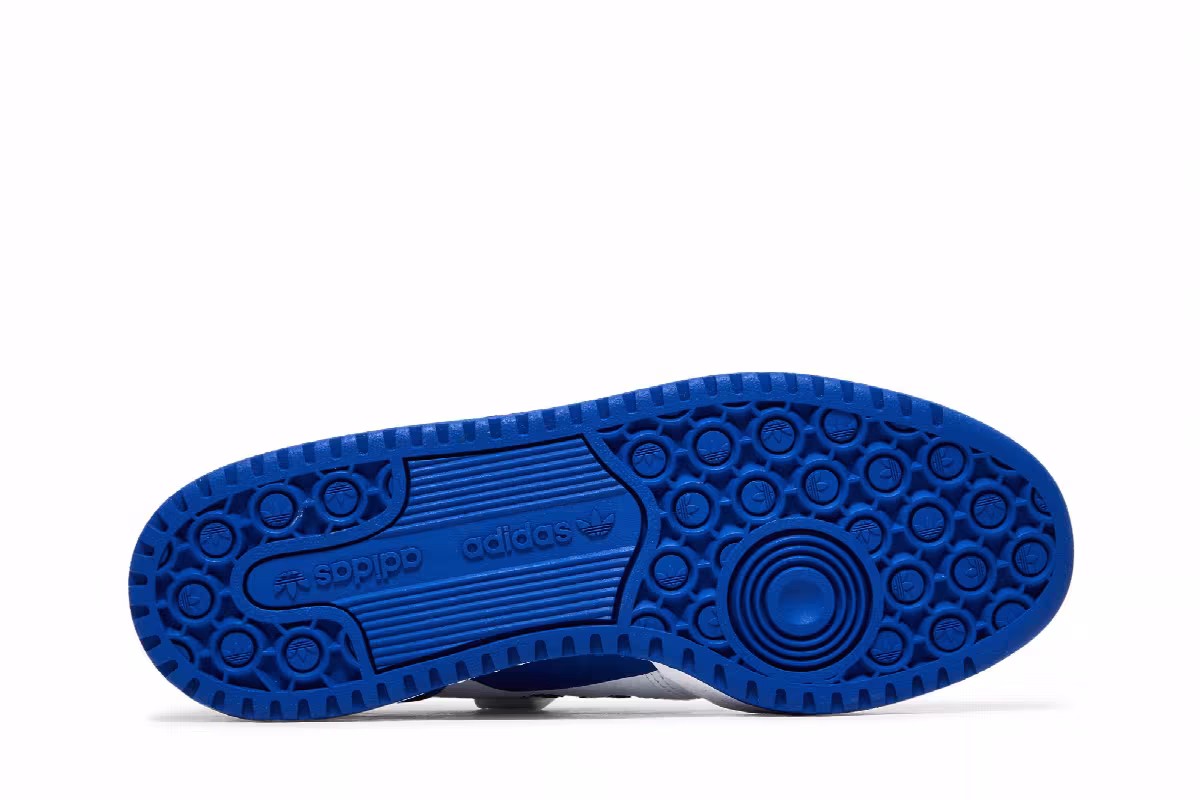 adidas Forum Low J White Royal Blue, view 5