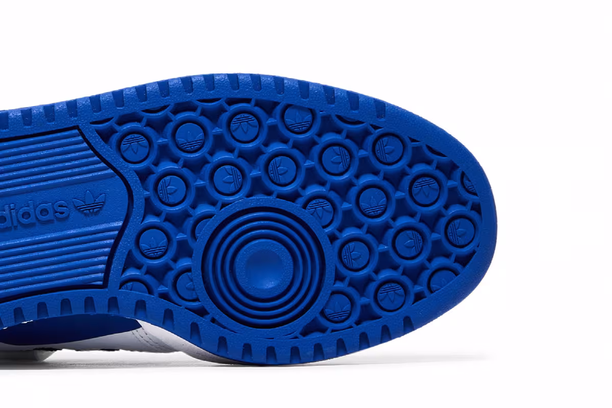adidas Forum Low J White Royal Blue, view 6