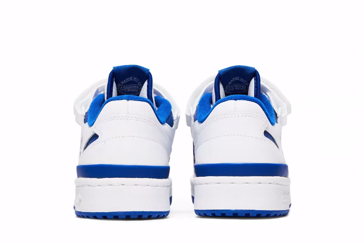 adidas Forum Low J White Royal Blue, view 7